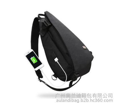 【aulandi901 帆布双肩包加工定制 花都狮岭背包工厂 生产男帆布运动包】价格_厂家_图片 -